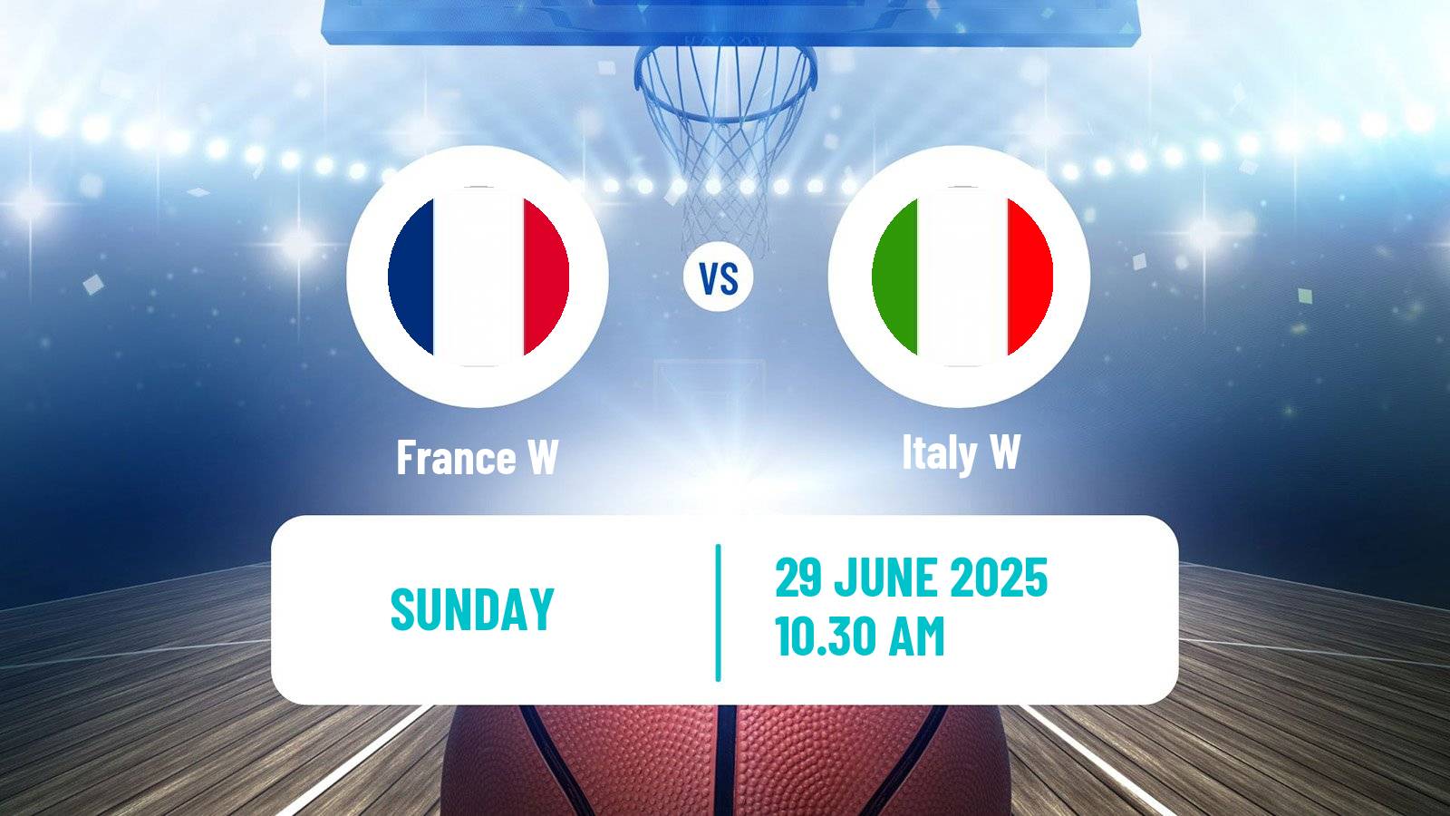 Basketball EuroBasket Women France W - Italy W