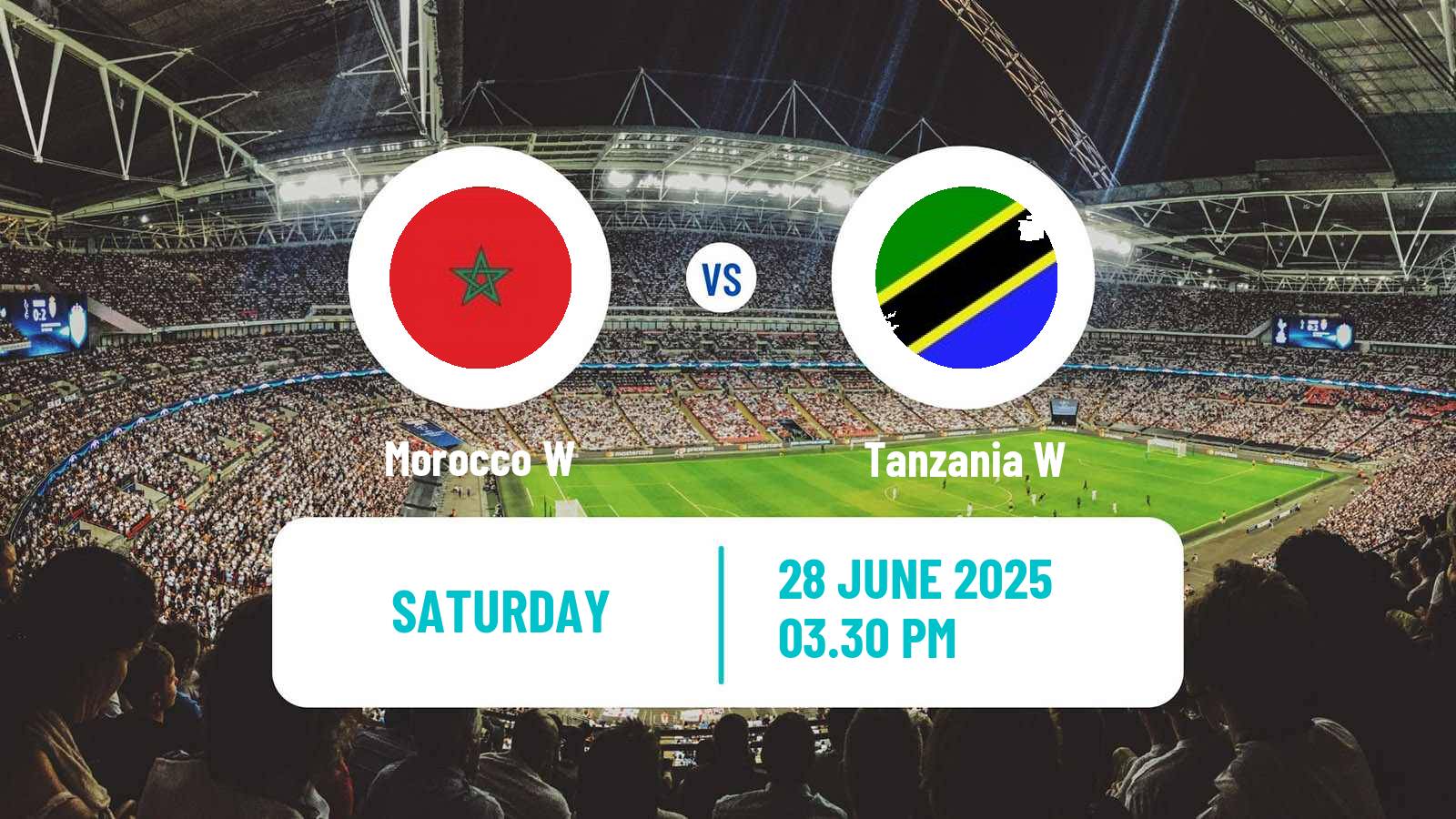 Soccer Friendly International Women Morocco W - Tanzania W