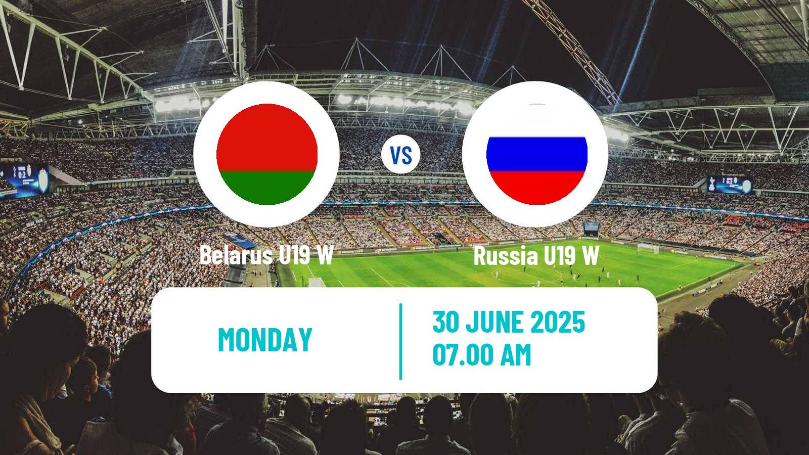 Soccer Friendly International Women Belarus U19 W - Russia U19 W