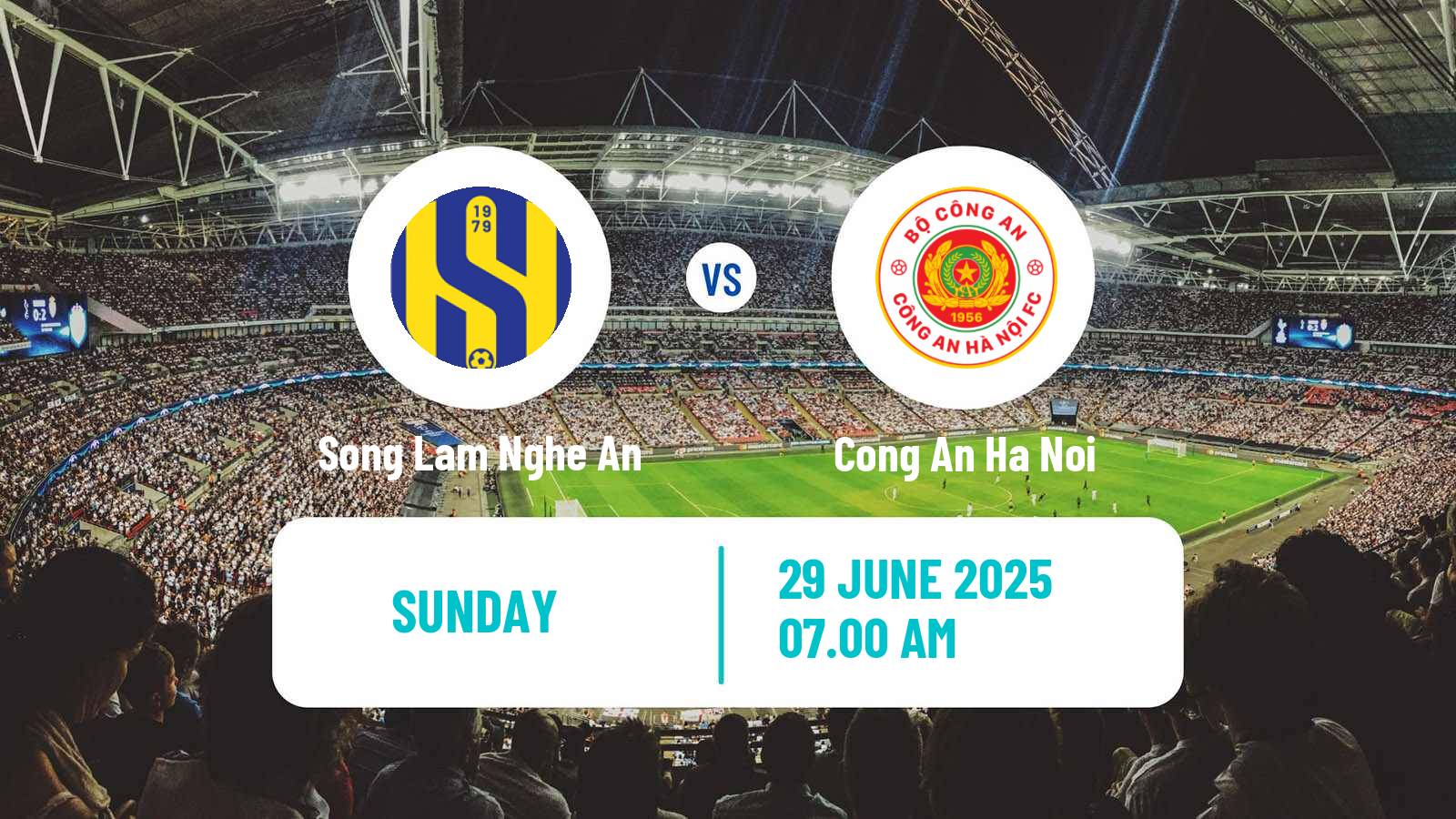 Soccer Vietnamese Cup Song Lam Nghe An - Cong An Ha Noi