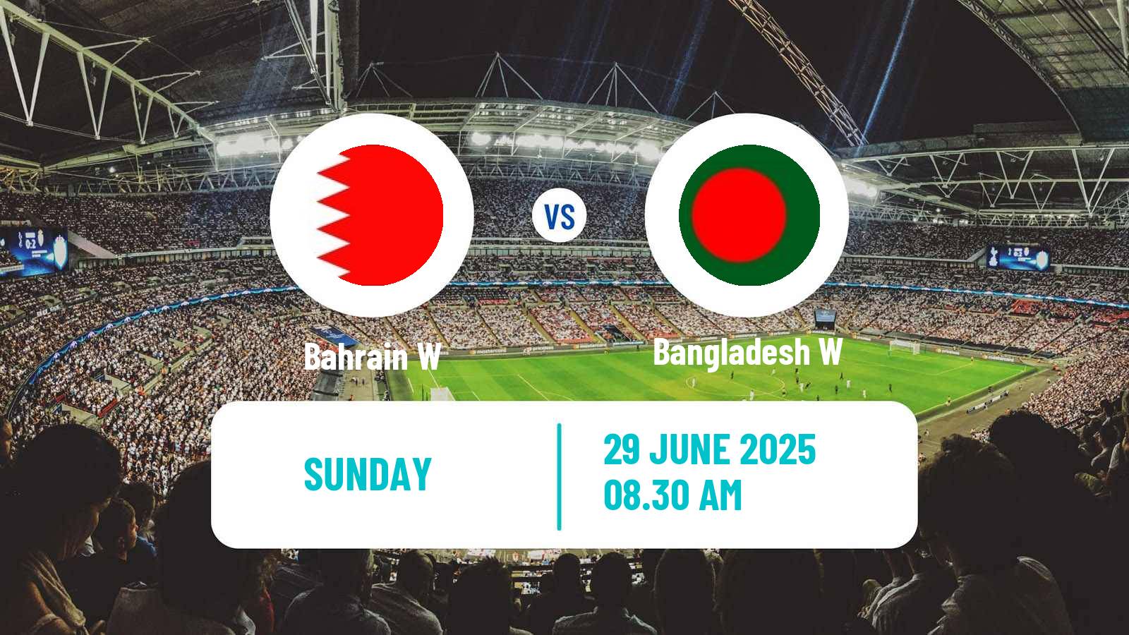 Soccer Asian Cup Women Bahrain W - Bangladesh W