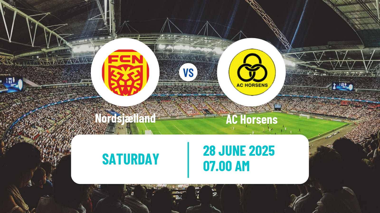 Soccer Club Friendly Nordsjælland - Horsens