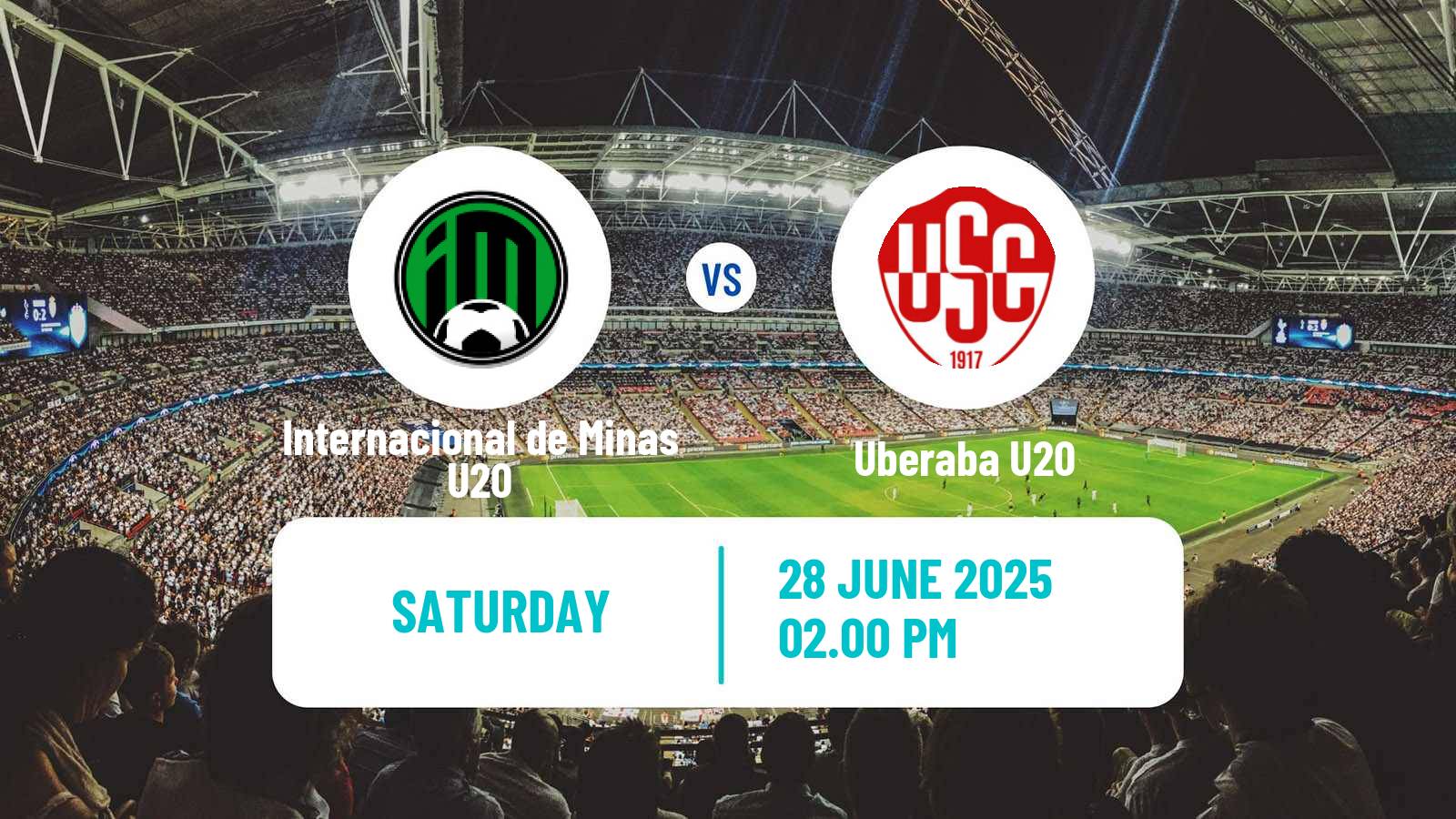 Soccer Brazilian Mineiro U20 Internacional de Minas U20 - Uberaba U20