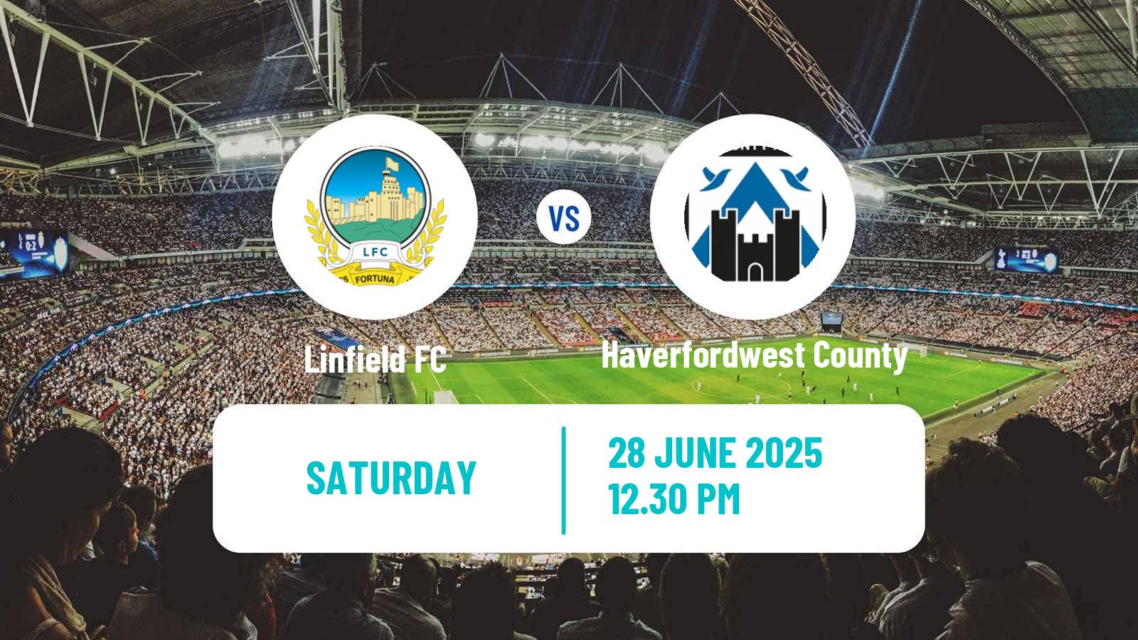 Soccer Club Friendly Linfield - Haverfordwest County