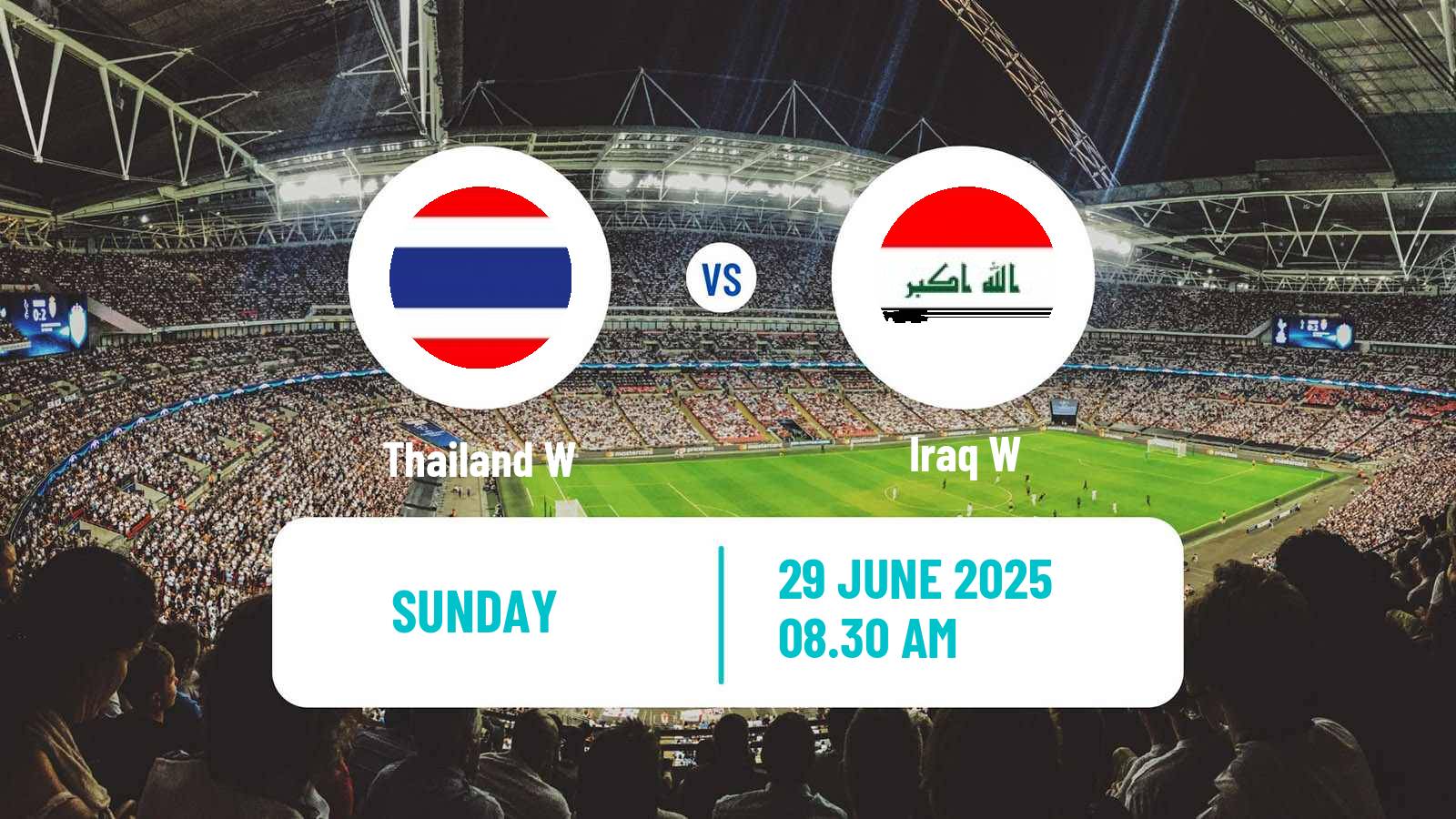 Soccer Asian Cup Women Thailand W - Iraq W