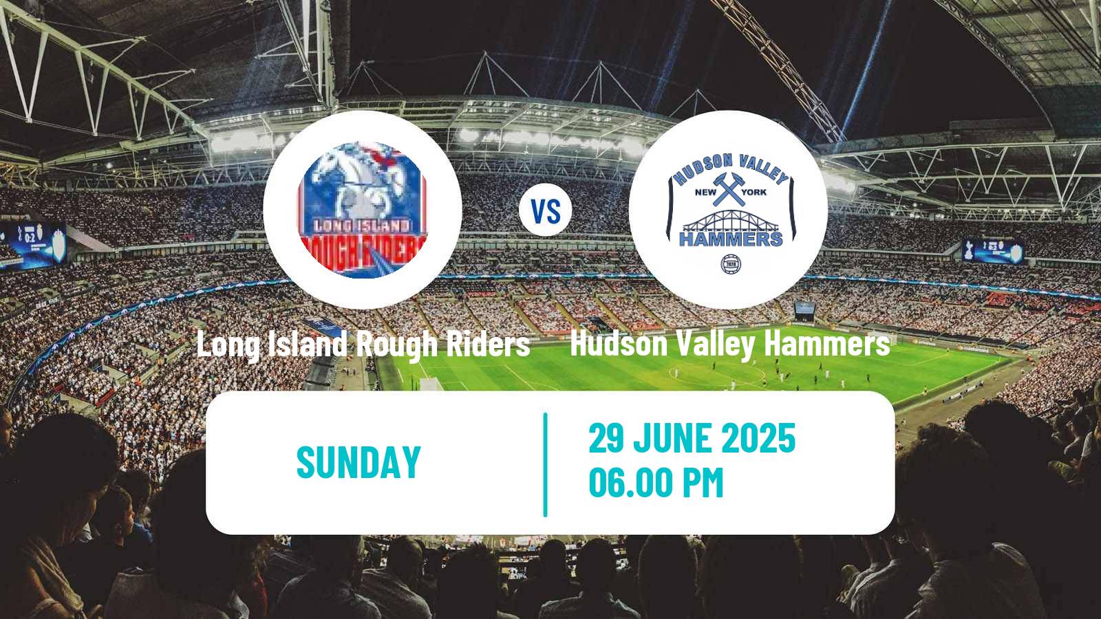 Soccer USL League Two Long Island Rough Riders - Hudson Valley Hammers