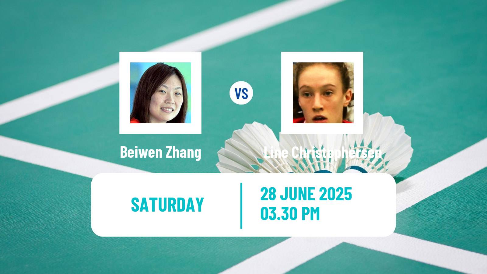 Badminton BWF World Tour Us Open Women Beiwen Zhang - Line Christophersen