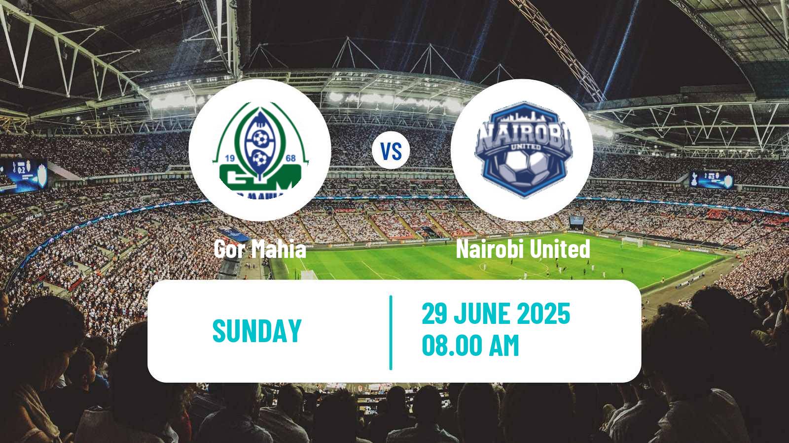 Soccer Kenyan Shield Cup Gor Mahia - Nairobi United