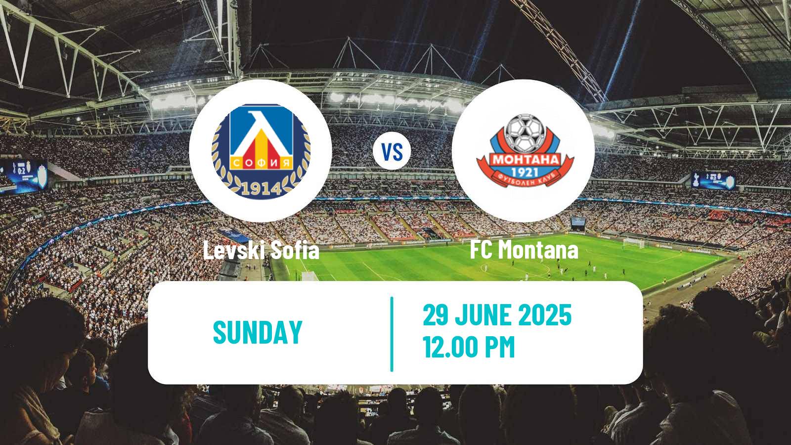 Soccer Club Friendly Levski Sofia - Montana