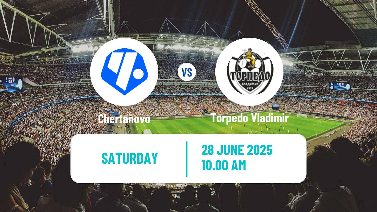 Soccer FNL 2 Division B Group 2 Chertanovo - Torpedo Vladimir