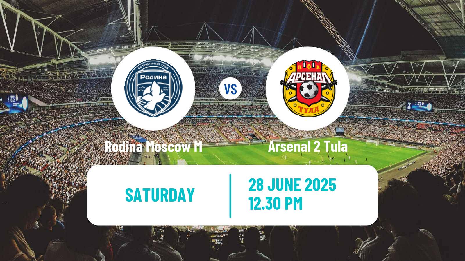 Soccer FNL 2 Division B Group 3 Rodina Moscow M - Arsenal 2 Tula