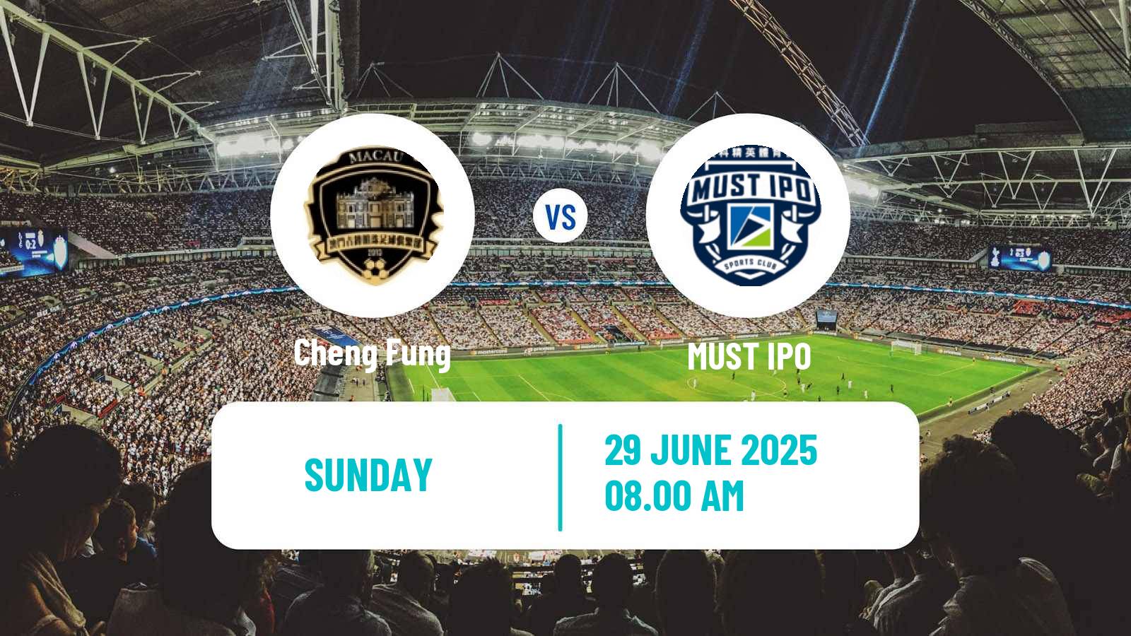 Soccer Macao Elite League Cheng Fung - MUST IPO