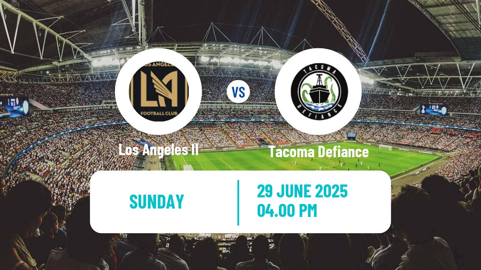 Soccer MLS Next Pro Los Angeles II - Tacoma Defiance