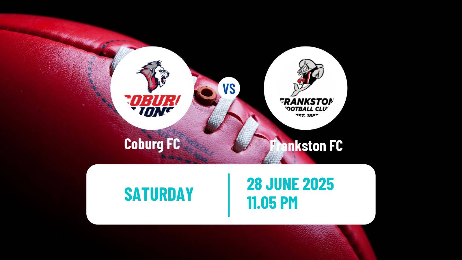 Aussie rules VFL Coburg - Frankston