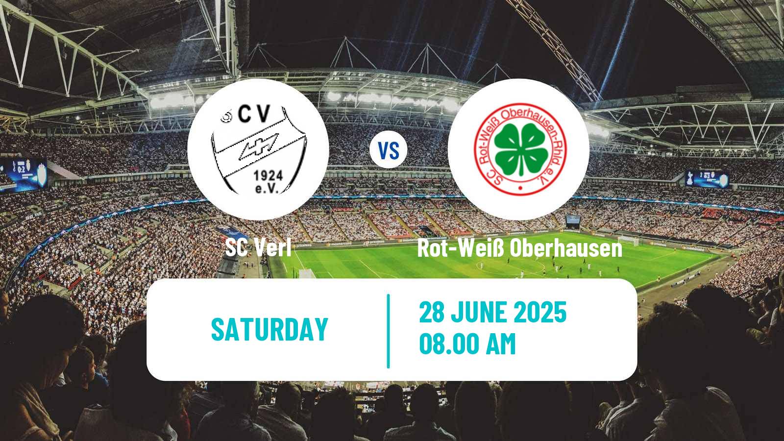Soccer Club Friendly Verl - Rot-Weiß Oberhausen