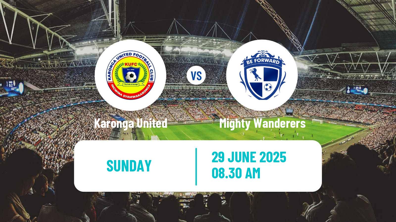 Soccer Malawi Premier Division Karonga United - Mighty Wanderers