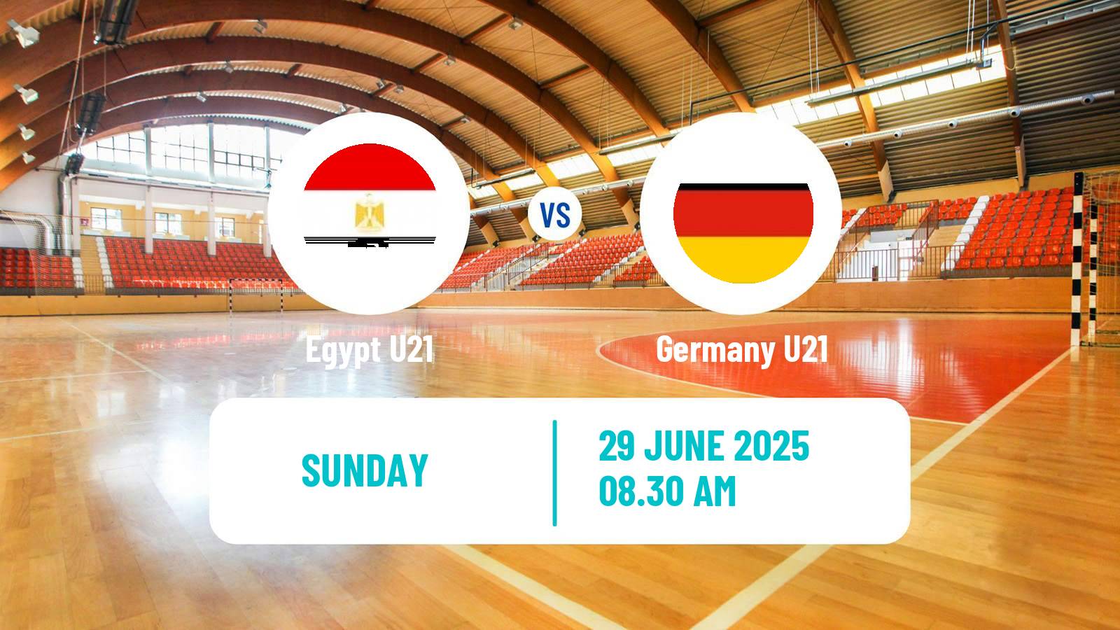Handball World Championship U21 Handball Egypt U21 - Germany U21