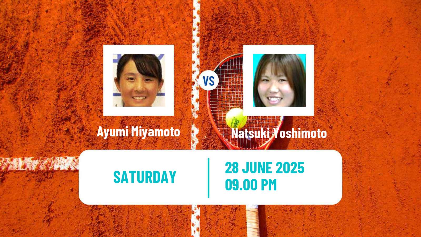 Tennis ITF W15 Sapporo 2 Women Ayumi Miyamoto - Natsuki Yoshimoto