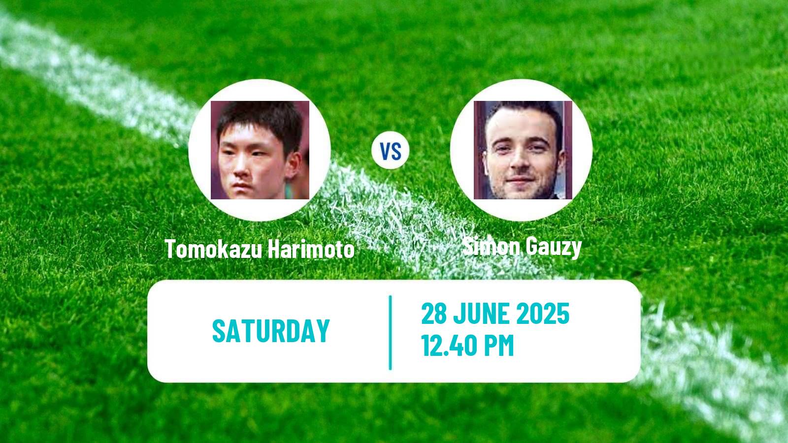 Table tennis Wtt Contender Zagreb Men Tomokazu Harimoto - Simon Gauzy