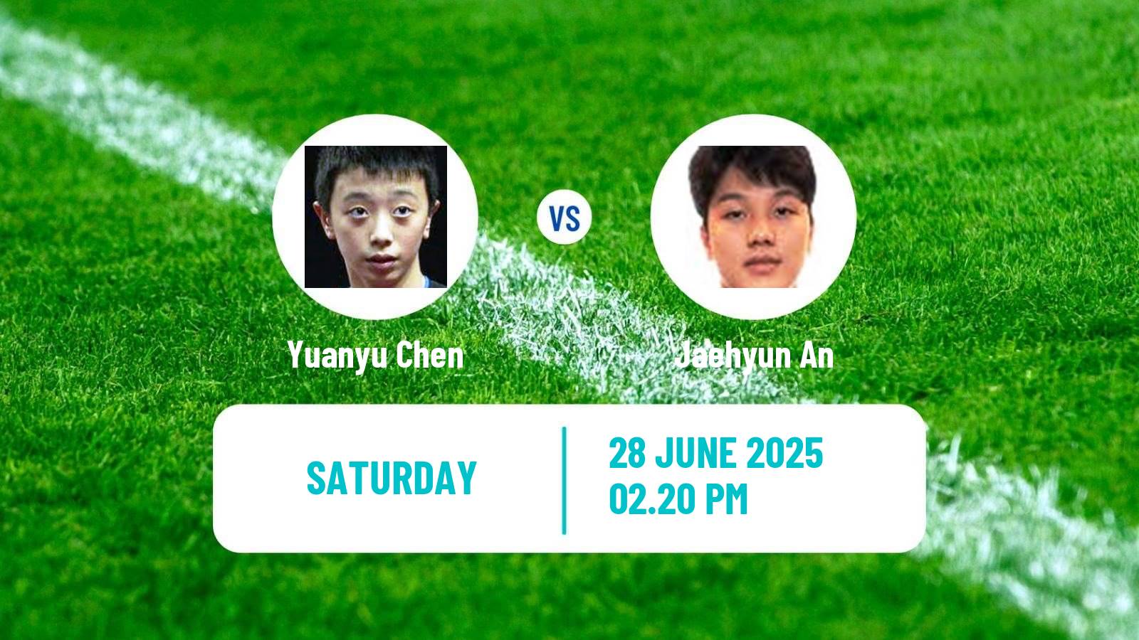 Table tennis Wtt Contender Zagreb Men Yuanyu Chen - Jaehyun An