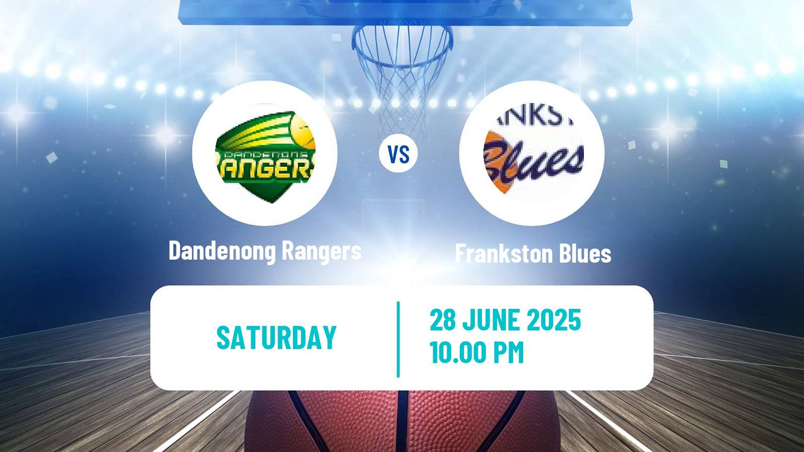 Basketball Australian NBL1 South Women Dandenong Rangers - Frankston Blues