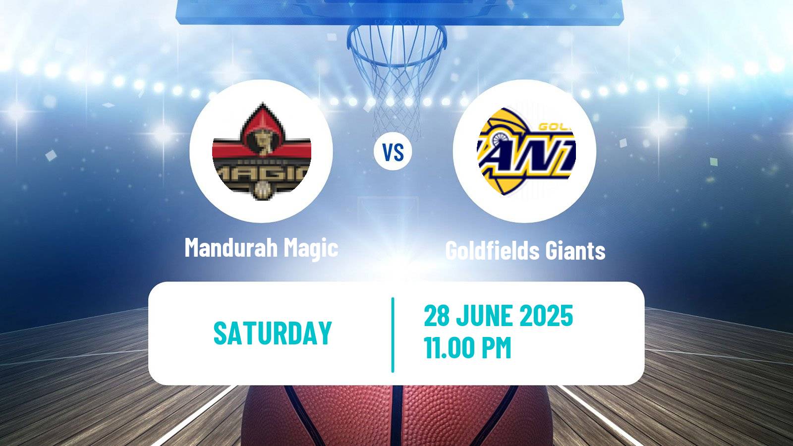 Basketball Australian NBL1 West Women Mandurah Magic - Goldfields Giants