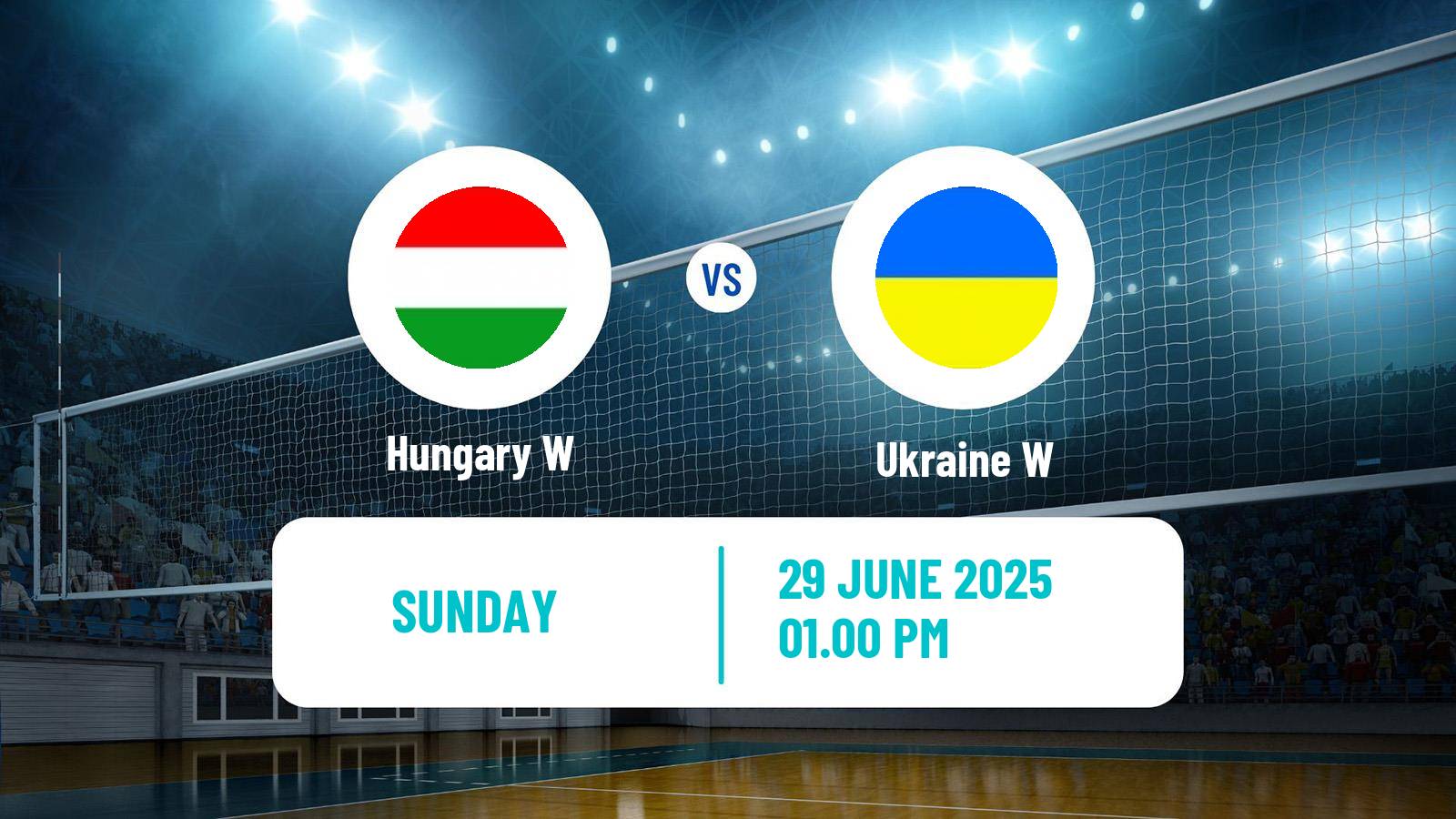 Volleyball Golden European League Volleyball Women Hungary W - Ukraine W