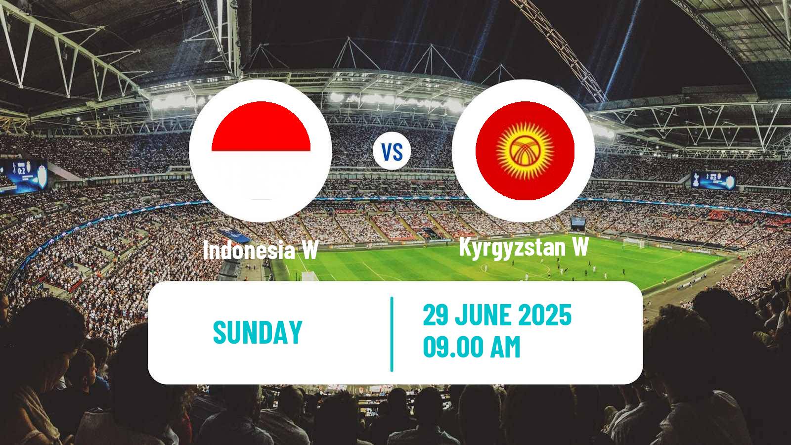 Soccer Asian Cup Women Indonesia W - Kyrgyzstan W