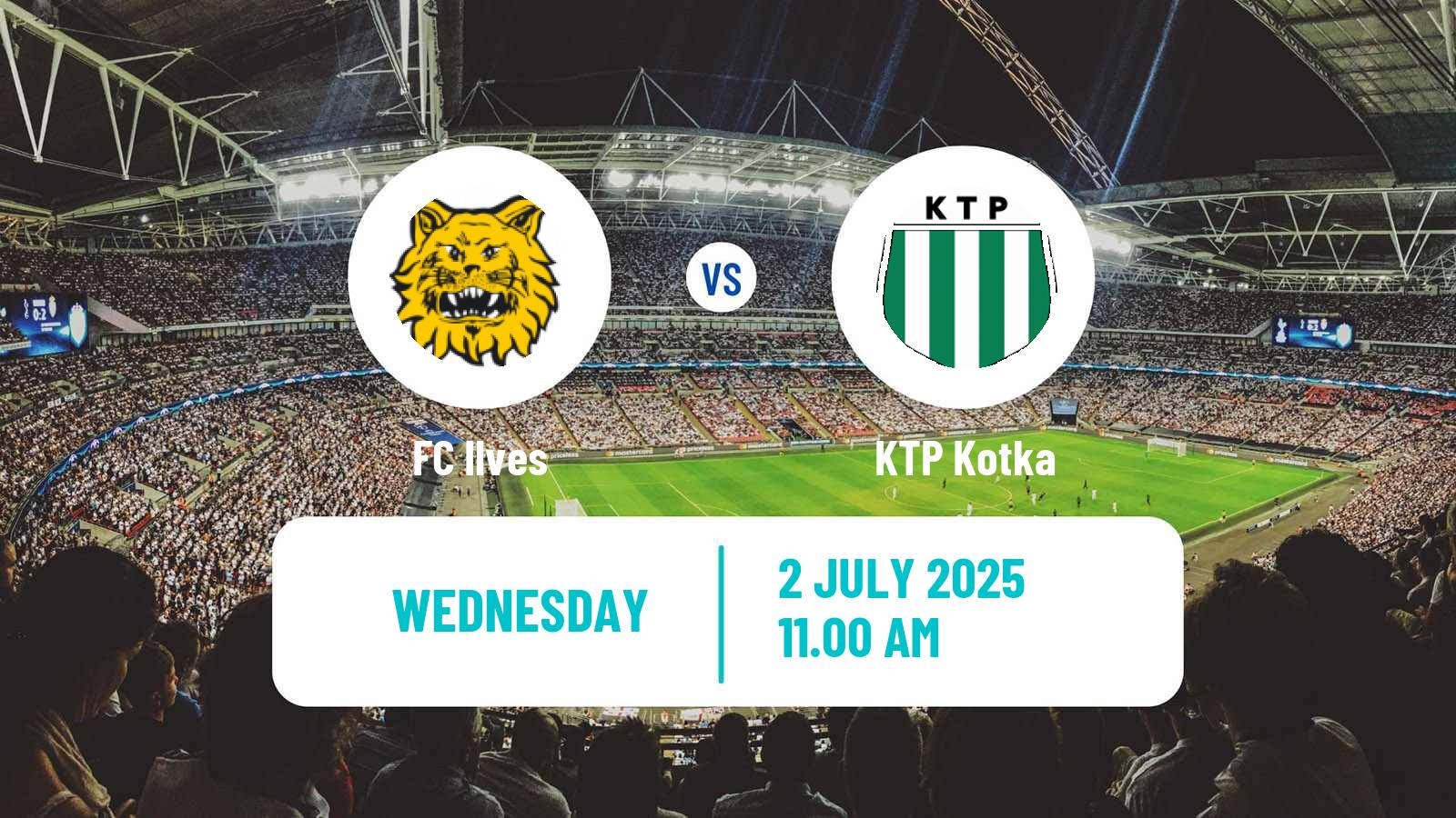 Soccer Finnish Veikkausliiga Ilves - KTP Kotka