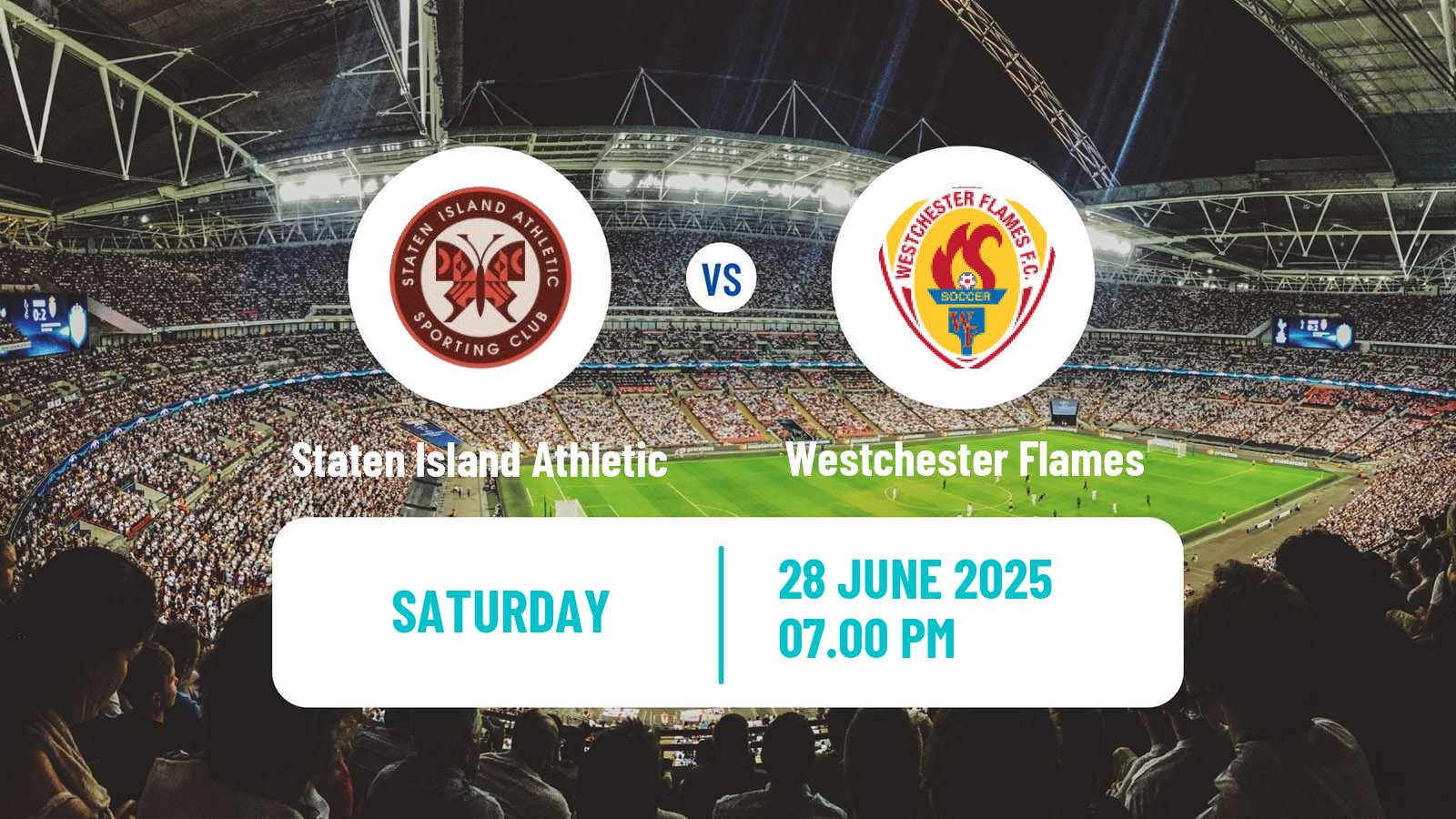 Soccer USL League Two Staten Island Athletic - Westchester Flames
