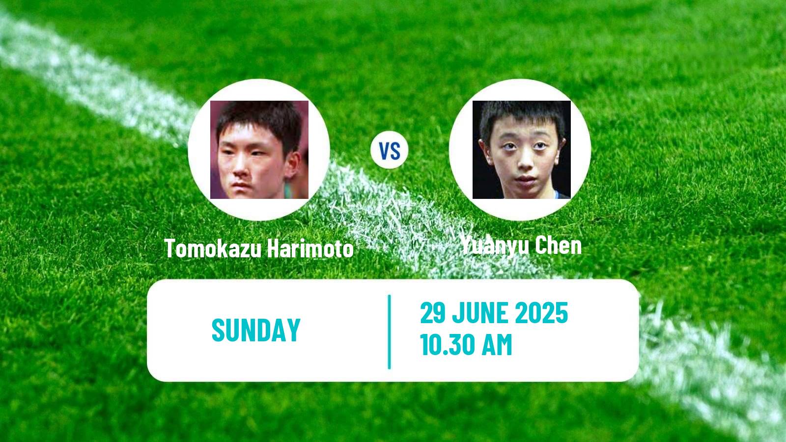 Table tennis Wtt Contender Zagreb Men Tomokazu Harimoto - Yuanyu Chen