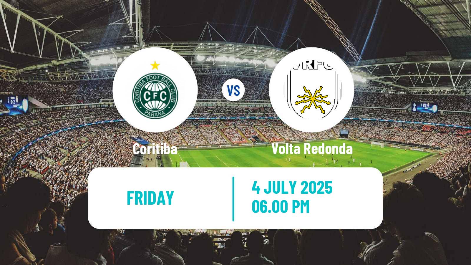 Soccer Brazilian Serie B Coritiba - Volta Redonda