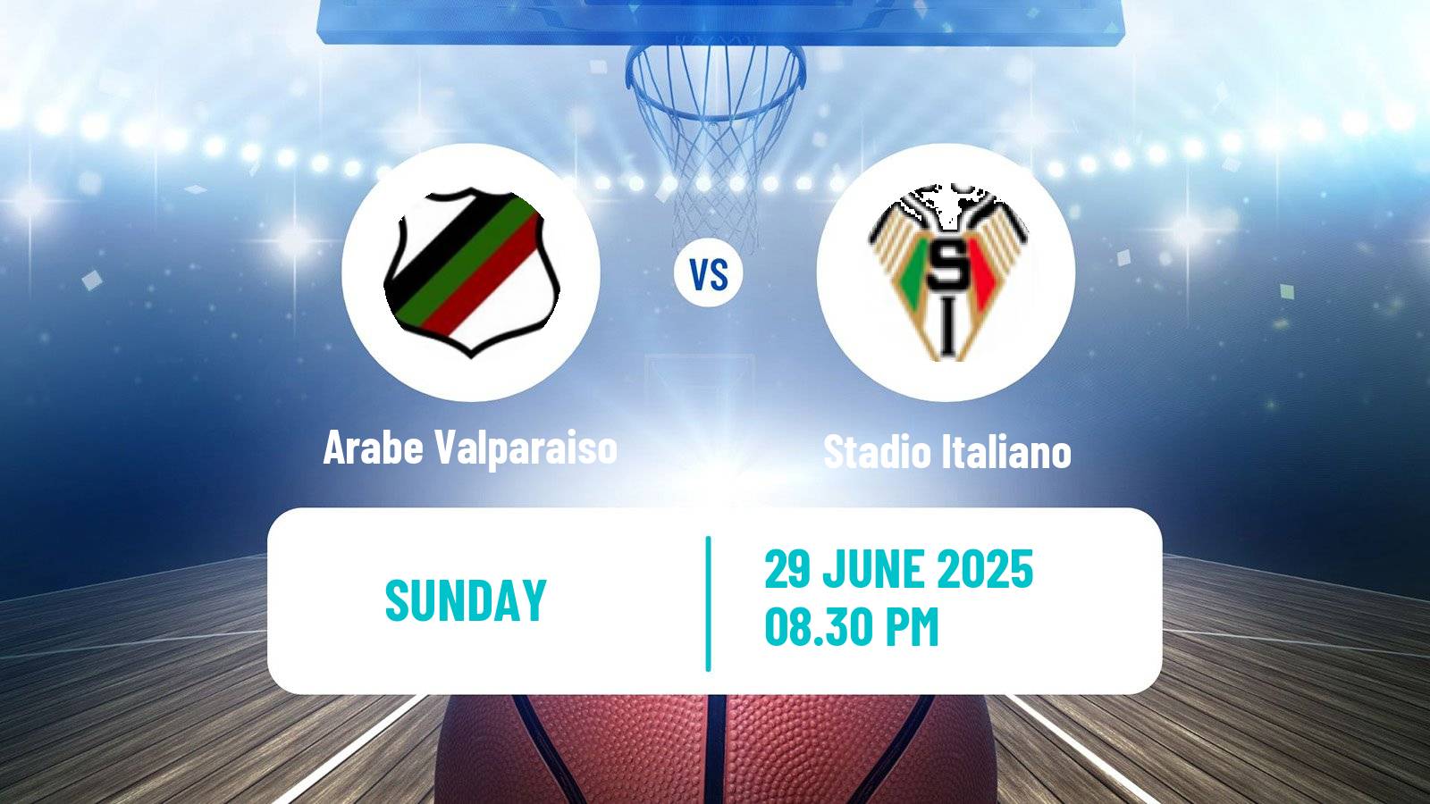 Basketball Chilean LNB 2 Arabe Valparaiso - Stadio Italiano