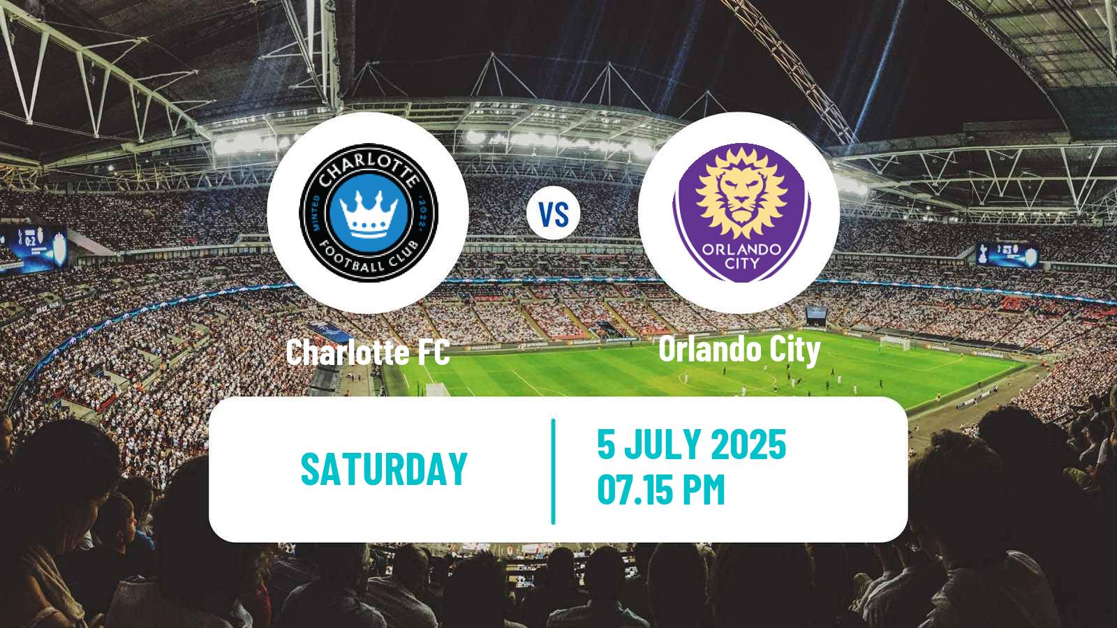 Soccer MLS Charlotte - Orlando City