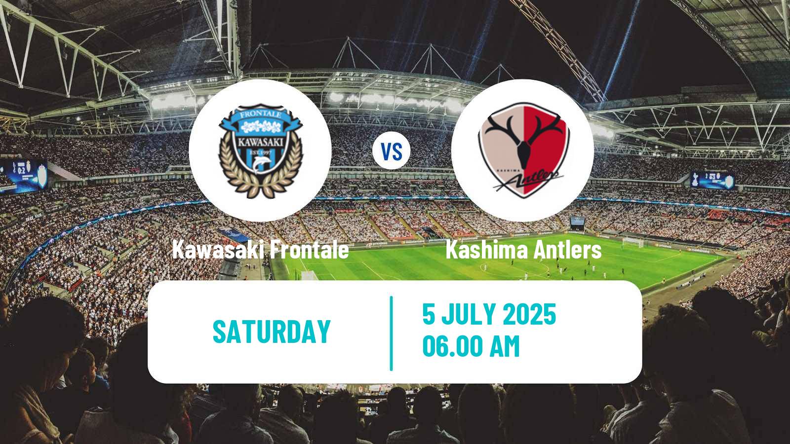 Soccer Japan J1 League Kawasaki Frontale - Kashima Antlers