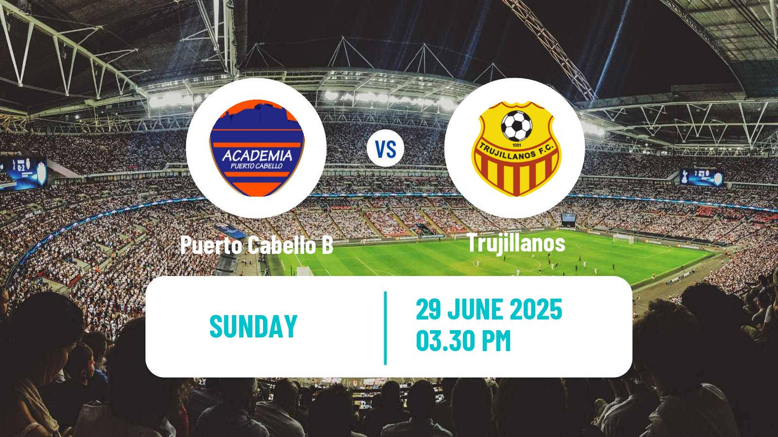 Soccer Venezuelan Segunda Division Puerto Cabello B - Trujillanos