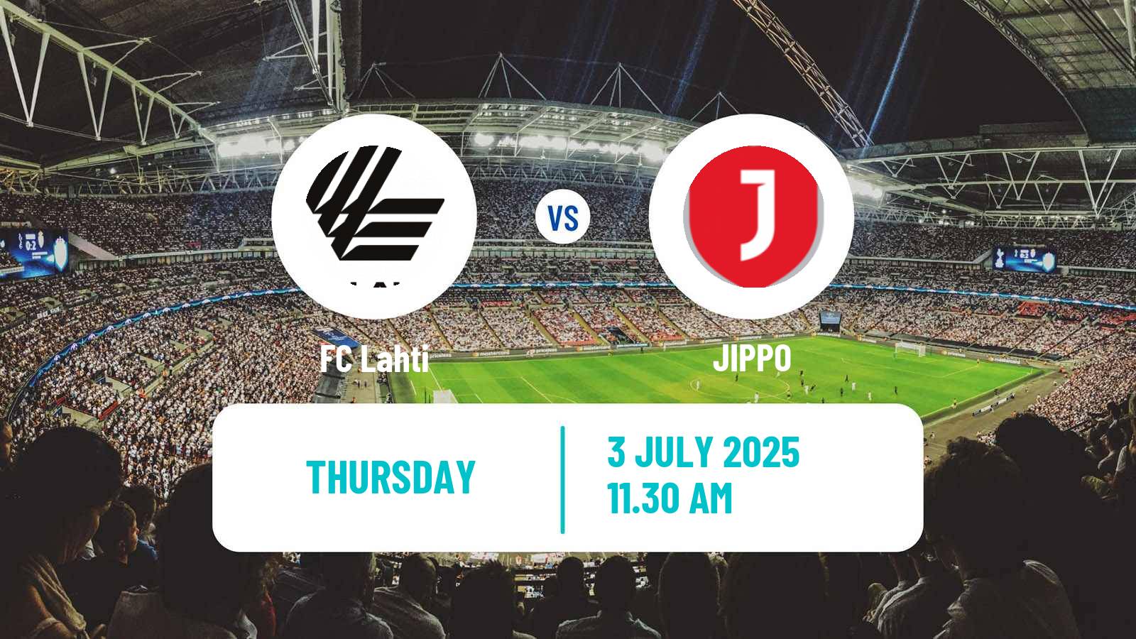 Soccer Finnish Ykkosliiga Lahti - JIPPO