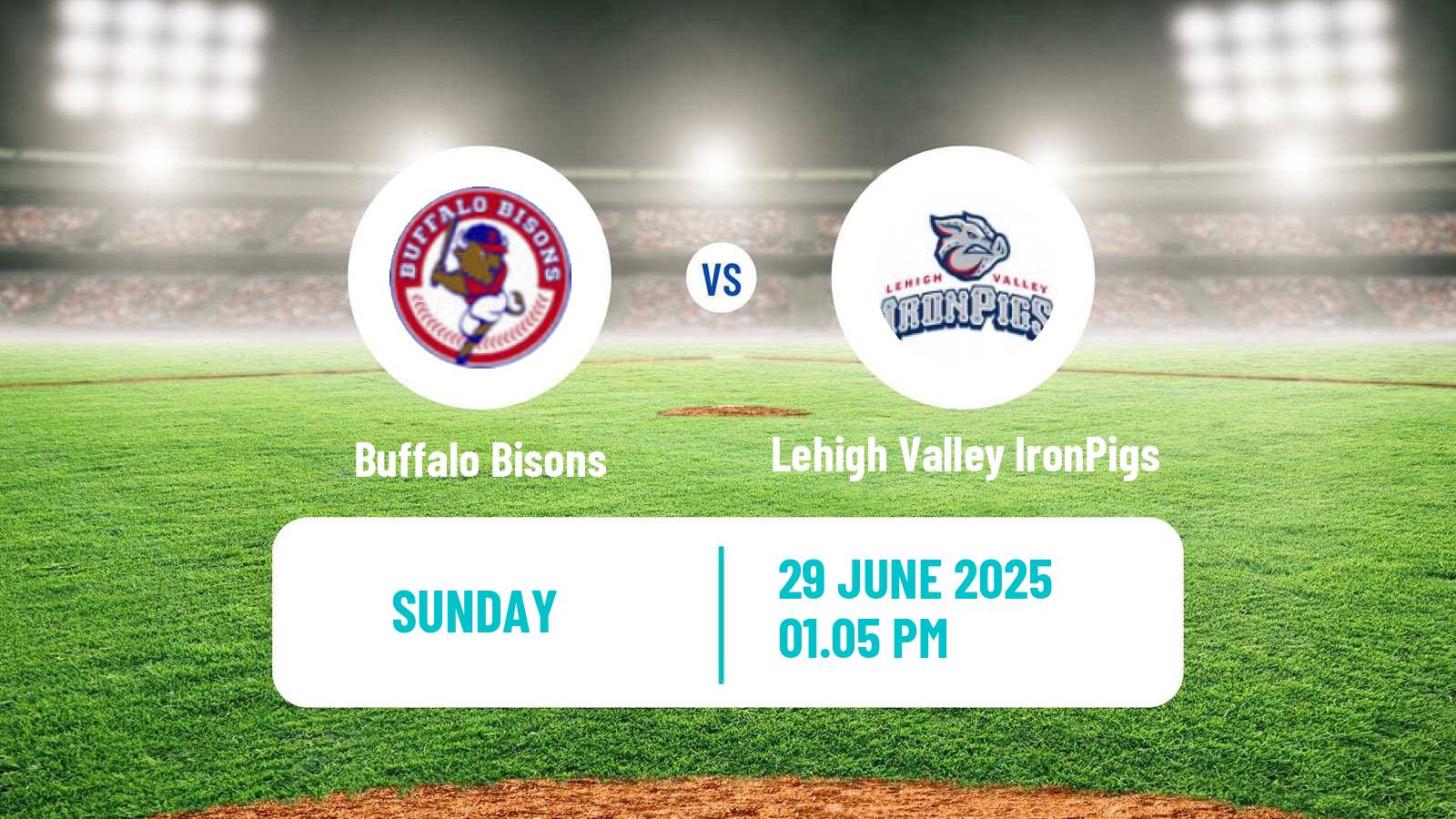 Baseball IL Buffalo Bisons - Lehigh Valley IronPigs
