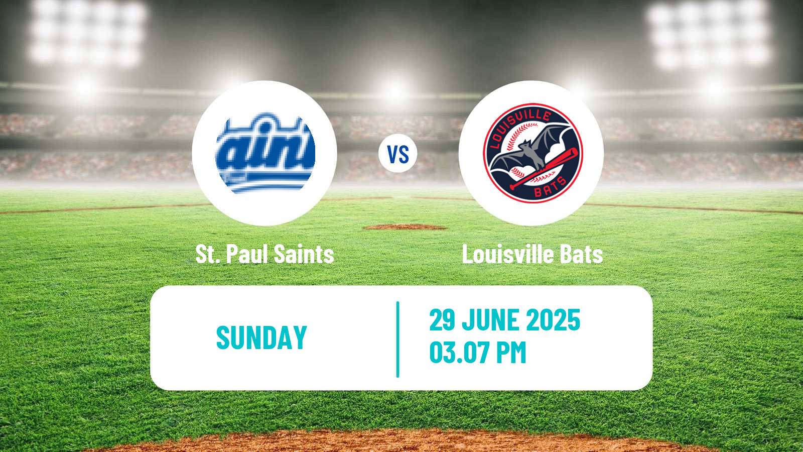 Baseball IL St. Paul Saints - Louisville Bats