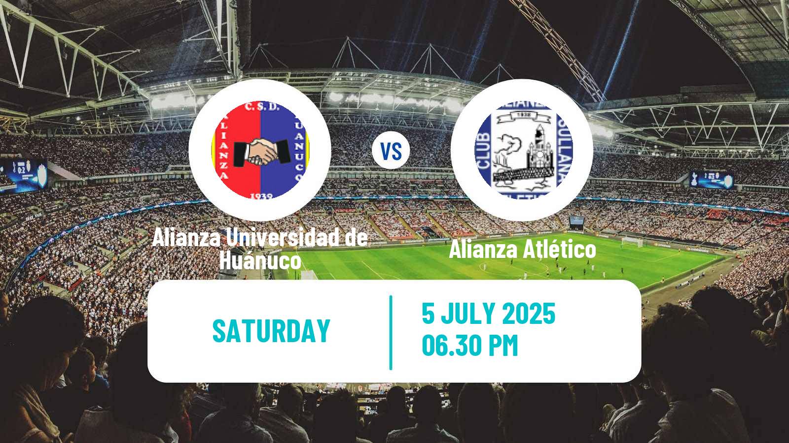 Soccer Peruvian Liga 1 Alianza Universidad de Huánuco - Alianza Atlético