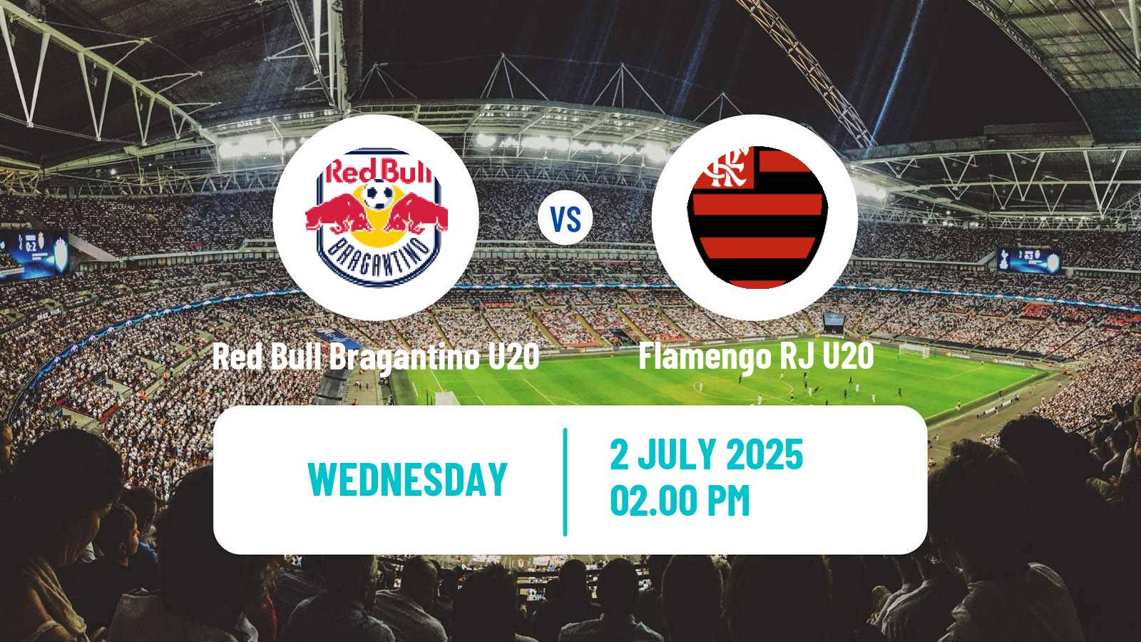 Soccer Brasileiro U20 Red Bull Bragantino U20 - Flamengo RJ U20