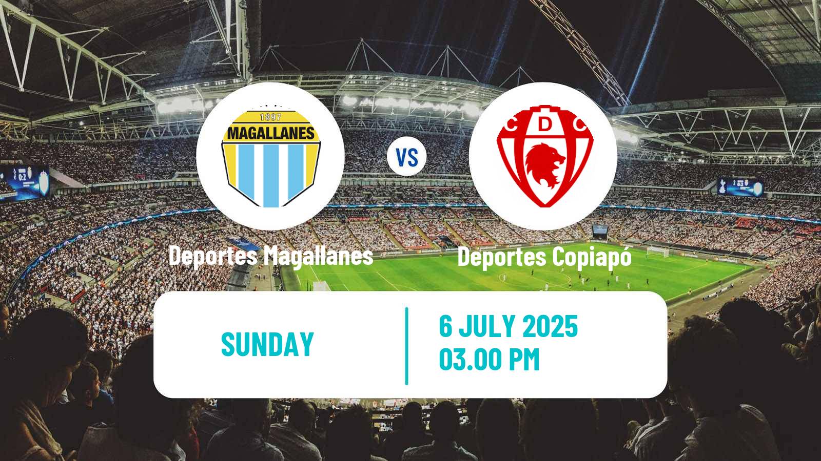 Soccer Chilean Primera B Deportes Magallanes - Deportes Copiapó