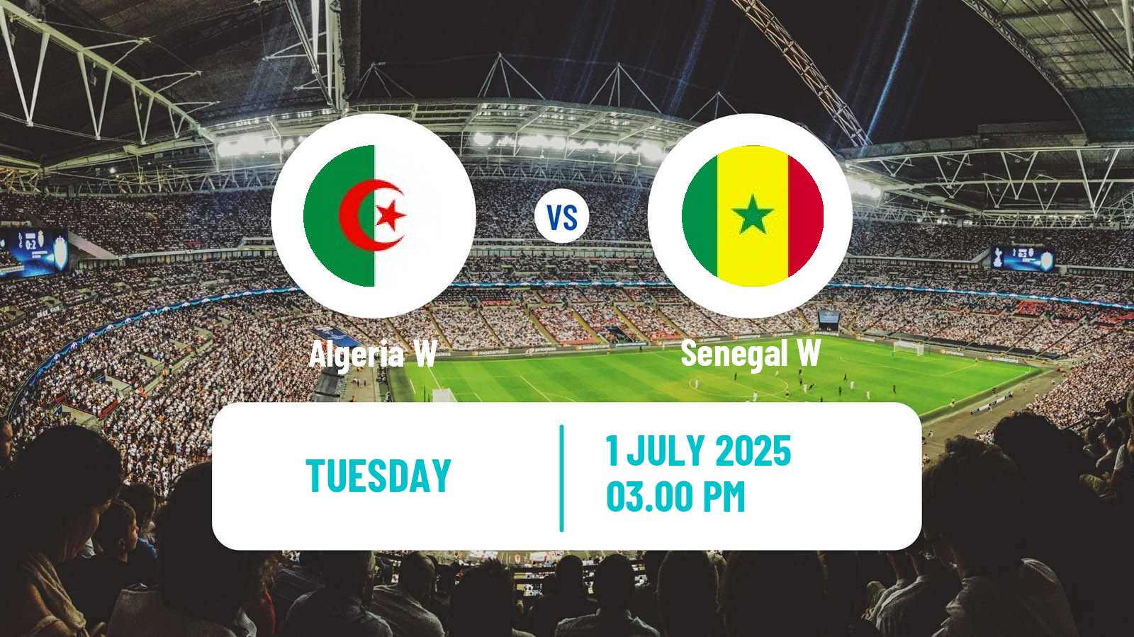 Soccer Friendly International Women Algeria W - Senegal W