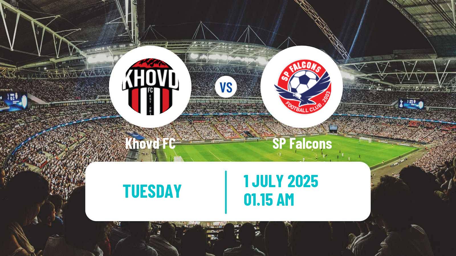 Soccer Mongolian Premier League Khovd - Falcons
