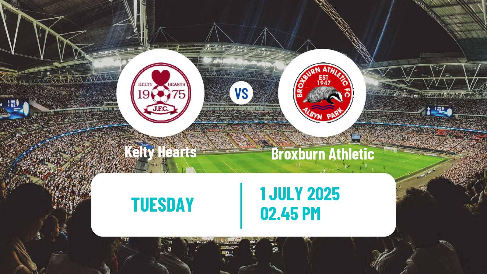 Soccer Club Friendly Kelty Hearts - Broxburn Athletic