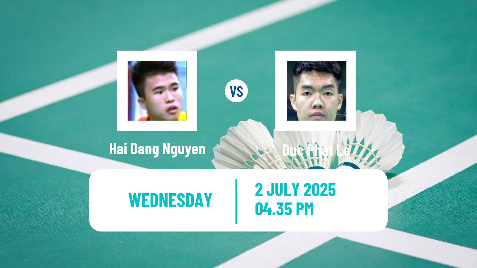 Badminton BWF World Tour Canada Open Men Hai Dang Nguyen - Duc Phat Le
