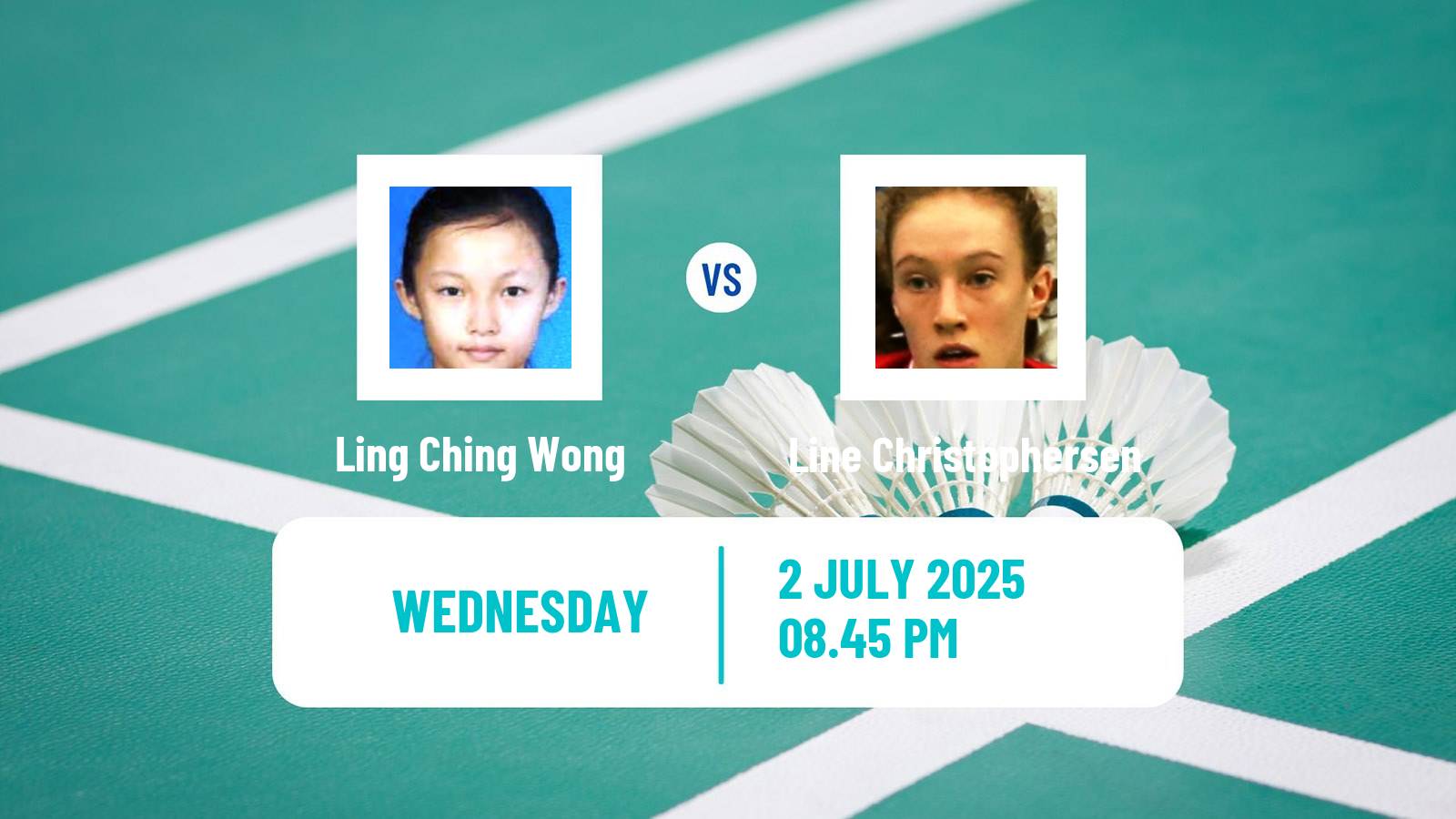 Badminton BWF World Tour Canada Open Women Ling Ching Wong - Line Christophersen
