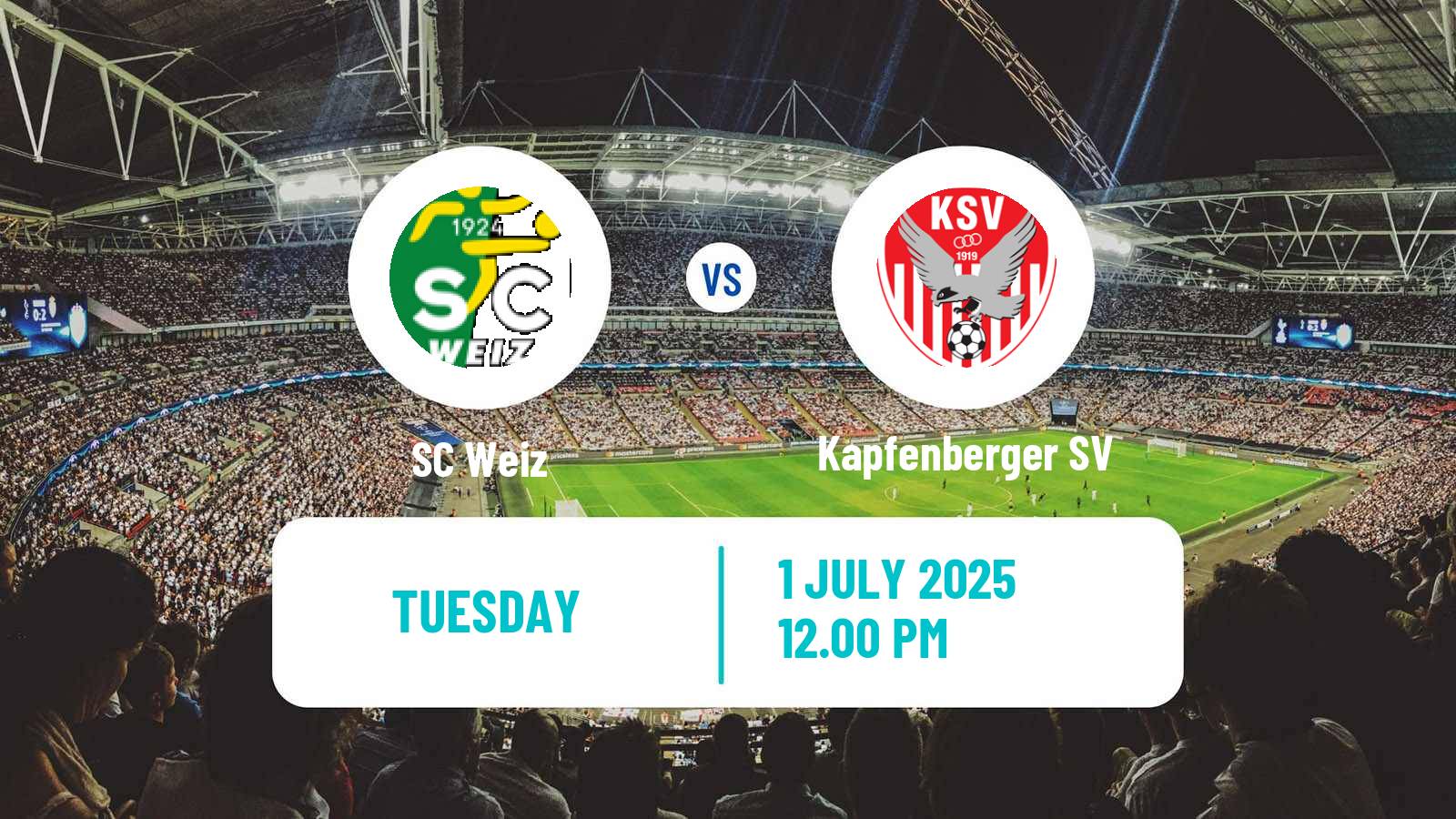 Soccer Club Friendly SC Weiz - Kapfenberger SV