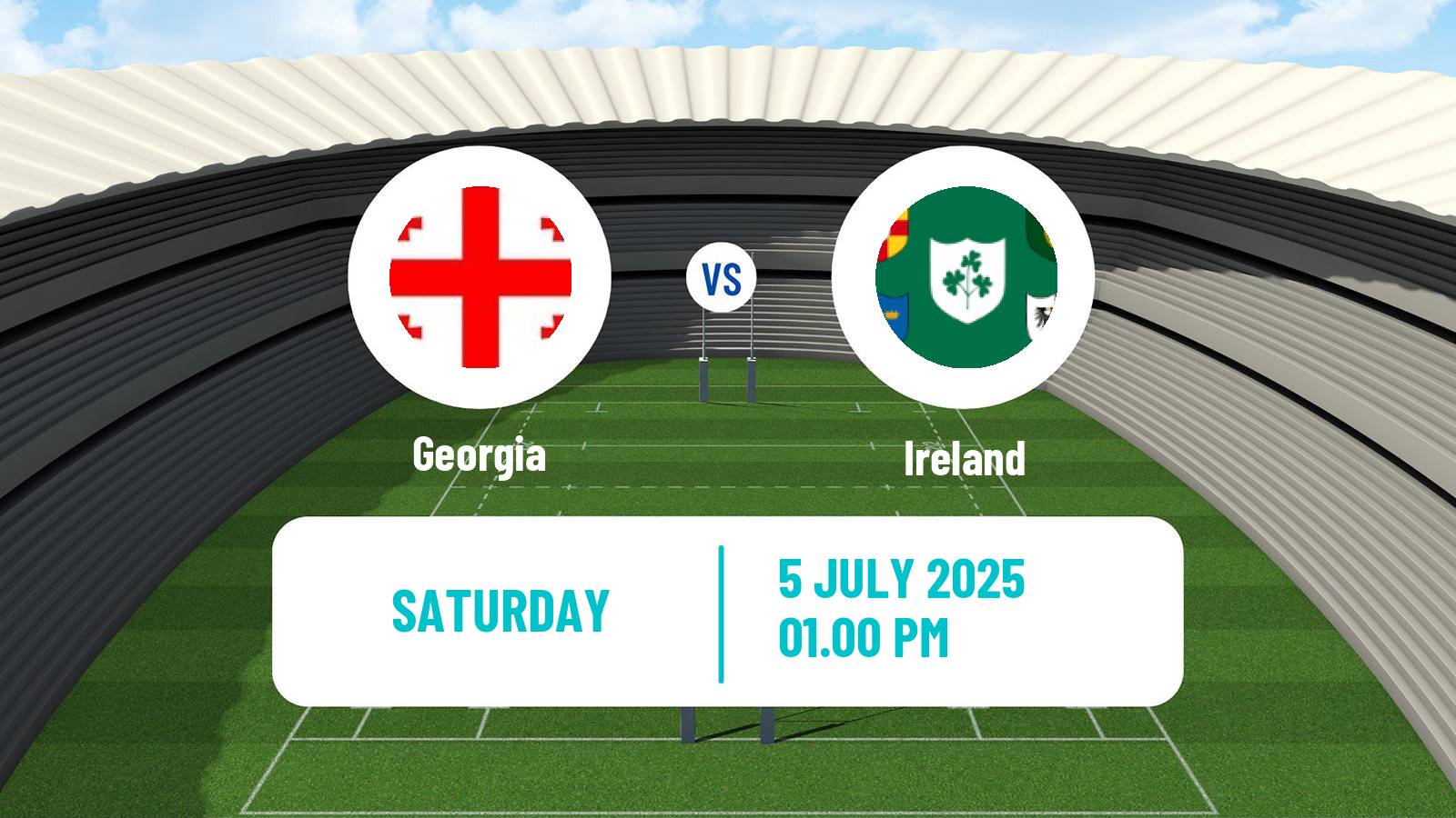Rugby union Friendly International Rugby Union Georgia - Ireland