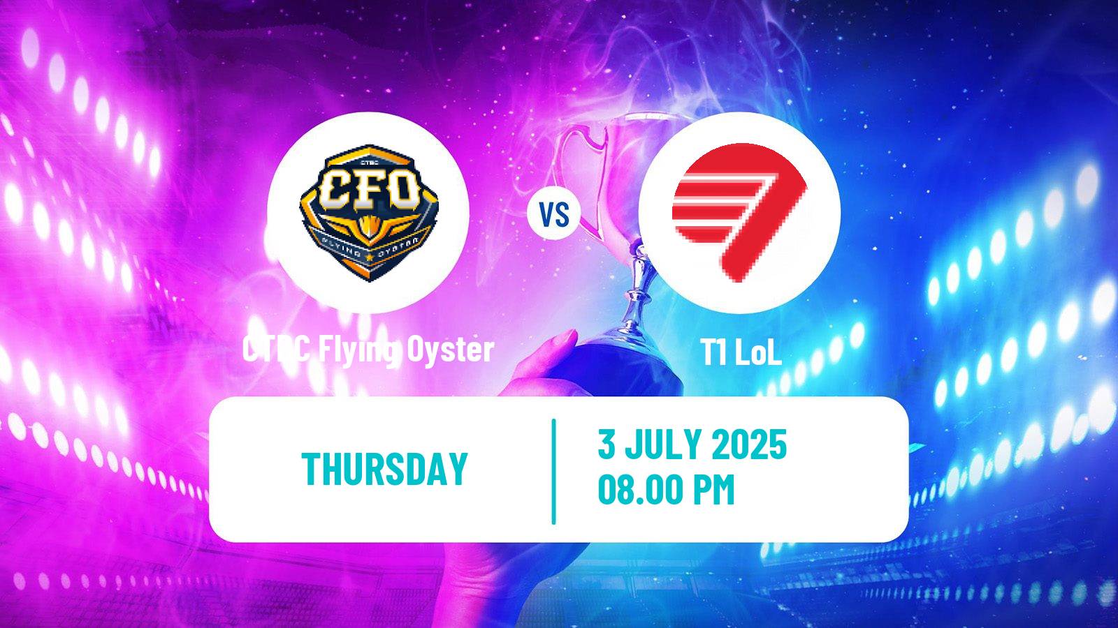 Esports League Of Legends Mid Season Invitational CTBC Flying Oyster - T1